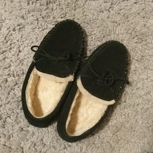Men's Black Slippers